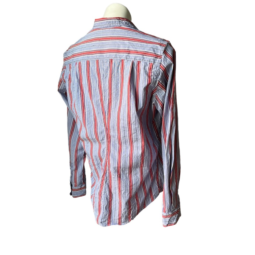 Frank and Eileen Barry Crinkle Woven Button Up Shirt - Picture 7 of 13